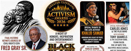 Greater Cleveland Activism Awards | Agora Theater & Ballroom