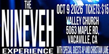 THE NINEVEH EXPERIENCE | Valley Church