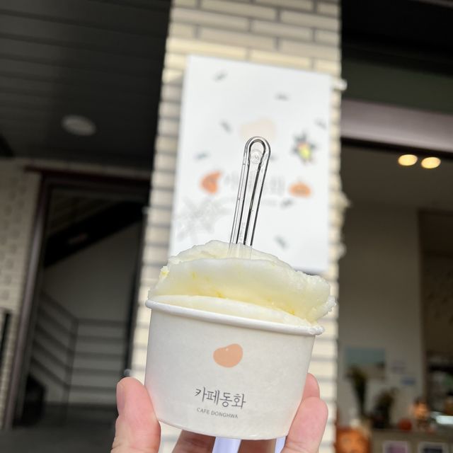 [강릉] 짬순이 먹고 후식도 바로 먹을 수 있음✨ 카페동화🍨