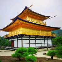 #The Golden Pavilion of Kyoto.