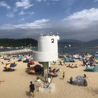 水清沙幼嘅人工沙灘🏖️