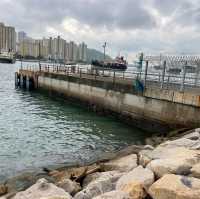 欣賞無敵海景-荃灣渡輪碼頭