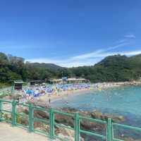 夏天離島沙灘🏖️推薦.西貢半月灣