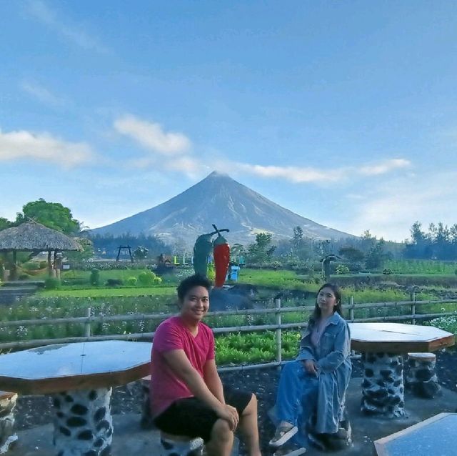 Dine with the gods at Mt. Mayon