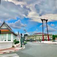 เสาชิงช้า จังหวัดกรุงเทพมหานคร ประเทศไทย 