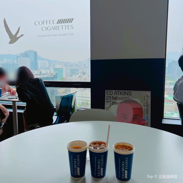 韓国/ソウル【市庁】ソウルを一望できる🕊おしゃれカフェ💙