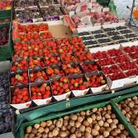 Grüner Markt in Bamberg