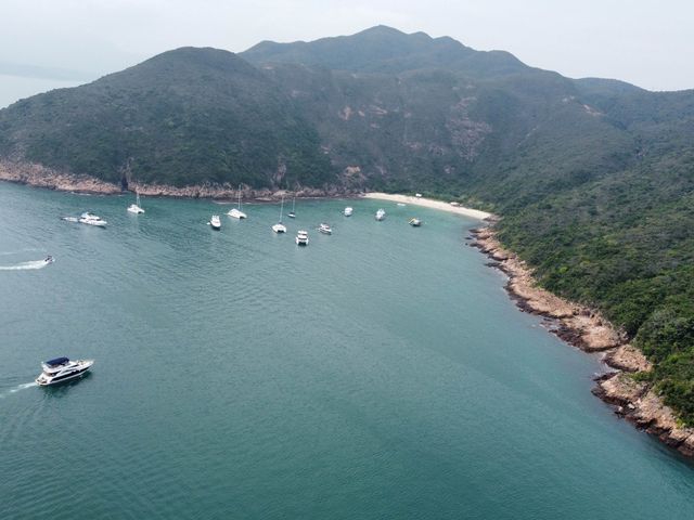 仍保留純樸漁村風味的滘西洲