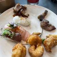 位於46樓的高級buffet