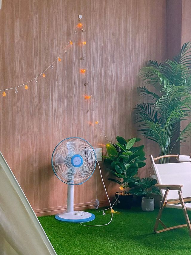 실내 캠핑 숙소 김해 에어비엔비 Green house 💚