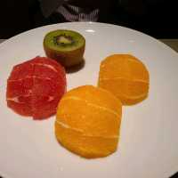Enjoying a fabulous cuisine journey in Grand Hyatt 