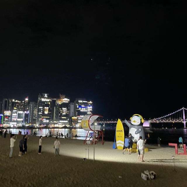 [광안리해수욕장] 부산에서 밤이 가장 아름다운 바다