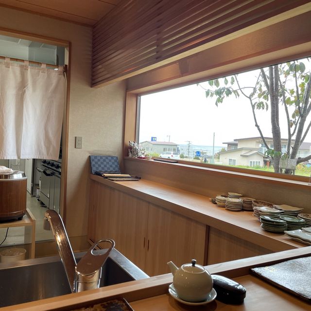 北海道森町でカウンター寿司♪