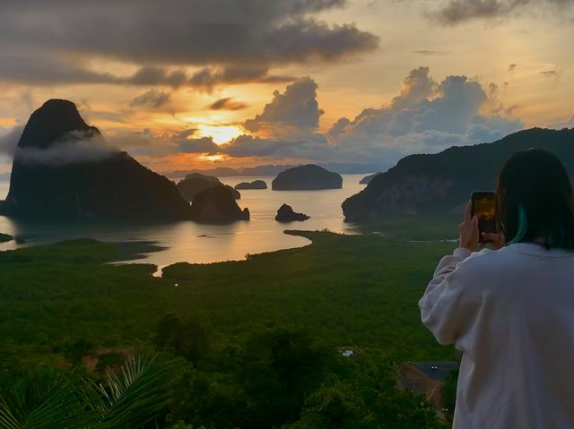 แสงเรืองรองของเช้าวันใหม่…..จุดชมวิว เสม็ดนางชี