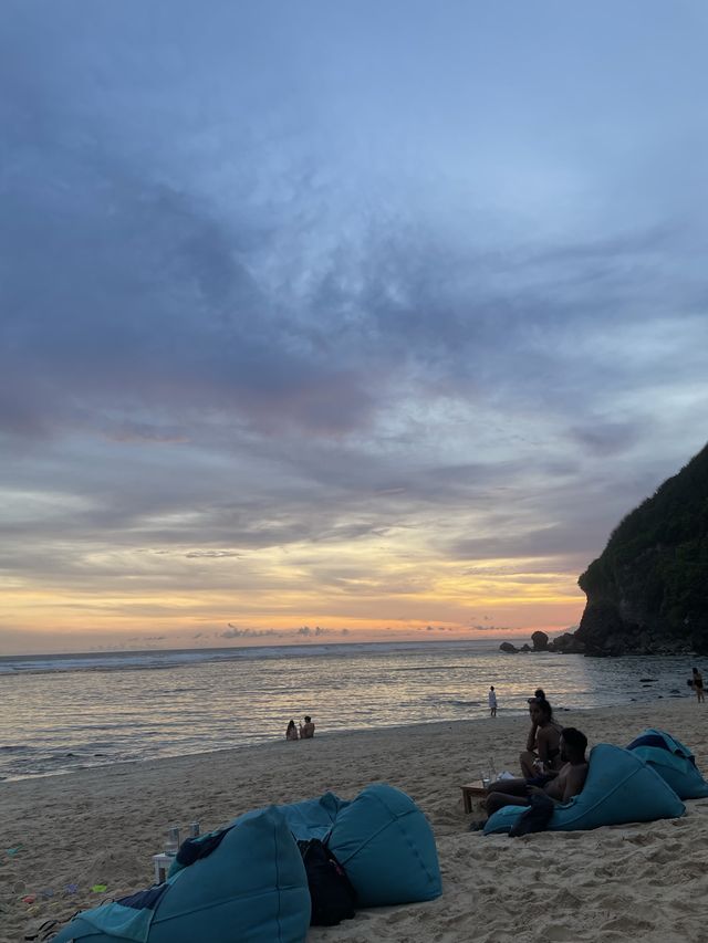 Chilling by Beach