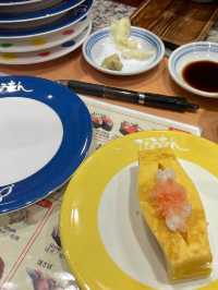 후쿠오카 가성비 스시 맛집 “효탄 회전 스시“🍣