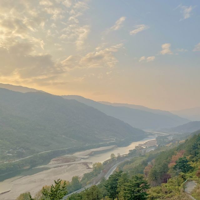 하동 풍경을 한눈에 볼 수 있는 스카이워크 전망대🏞️