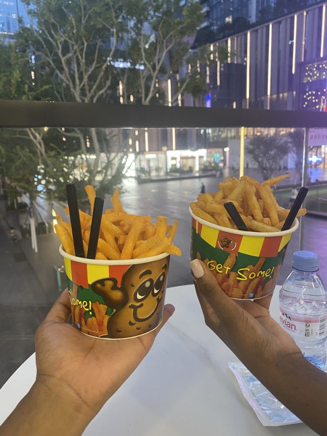 POTATO CORNER (best flavored fries 🍟) Bangkok Travelogues