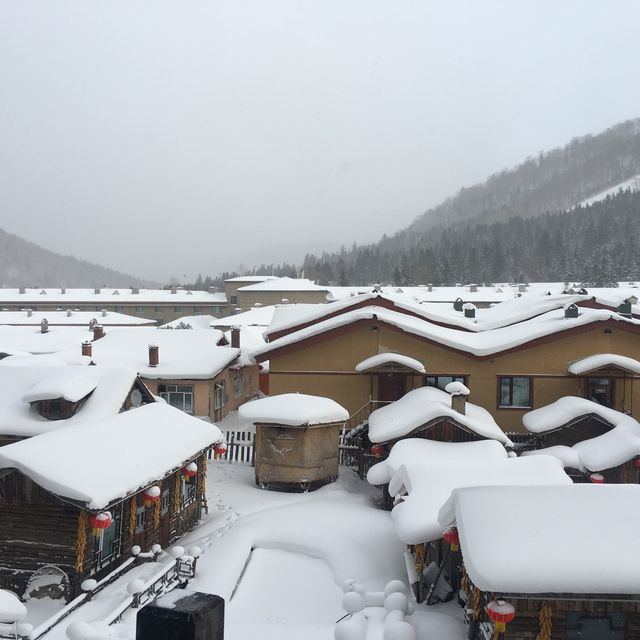 snow village 