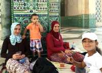 The magnificent Hassan II Mosque in Casablanca.