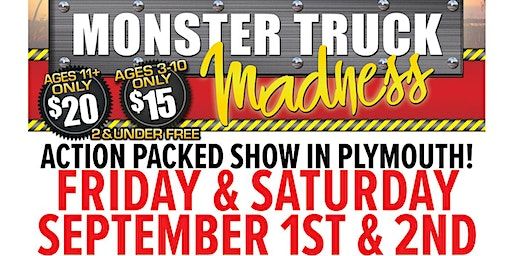 Monster Truck Madness - Amador County Fairgrounds Sept 1 & 2, 2023 | Amador County Fairgrounds