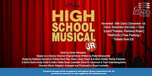 High School Musical - November 30th 7pm | Izzard Theatre
