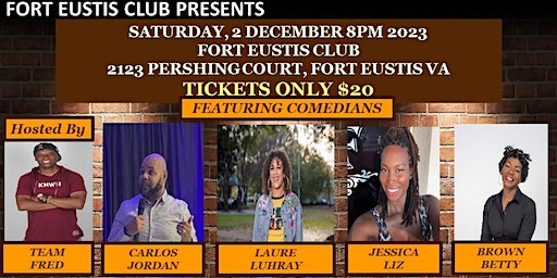 Fort Eustis Comedy Show December 2 | Fort Eustis Club