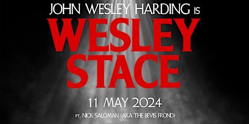 John Wesley Harding is Wesley Stace | Bullet Coffee House