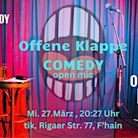 Offene Klappe Comedy | Theater im Kino (tik)