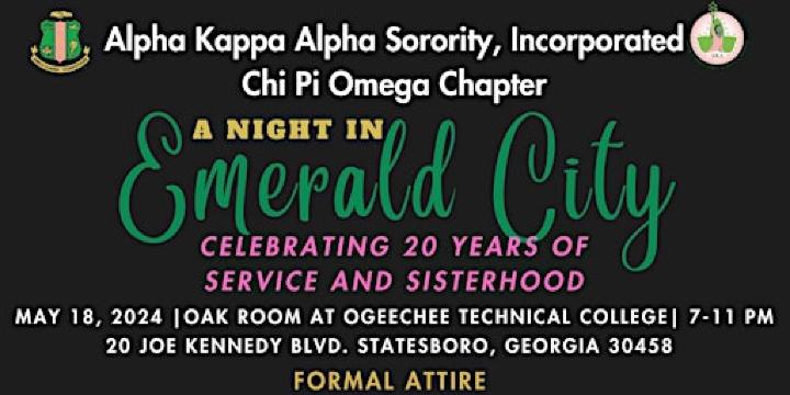 A Night in Emerald City | The Venues at Ogeechee Technical College