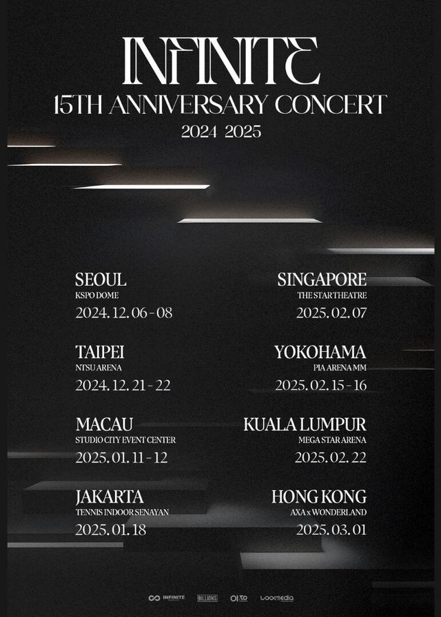 吉隆坡 | INFINITE演唱會2025吉隆坡站 | Mega Star Arena