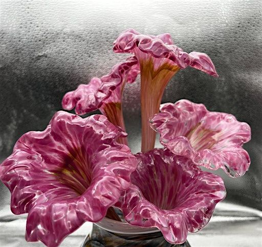 Valentine Flowers! Yes baby! Bouquets! Super-fun; almost sweat-free fun! | Glass Arts Indiana