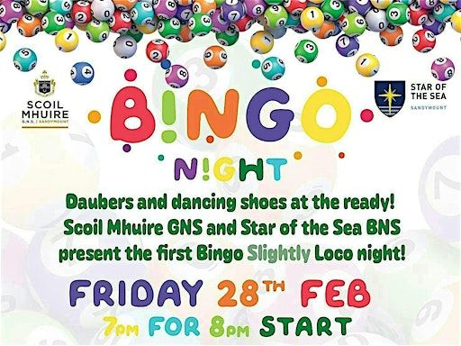 Wacky Bingo Night | Monkstown Rugby Club