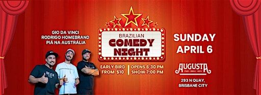 Brazilian Comedy Night | Augusta Brisbane