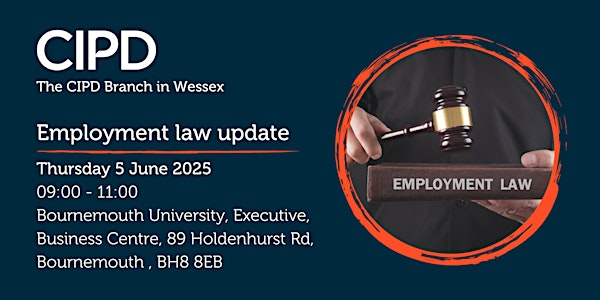Employment law update | Bournemouth University, Executive Business Centre