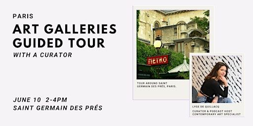 Paris Art Gallery tour guided by a curator - #2 Saint Germain hidden gems | 53 Rue de Seine