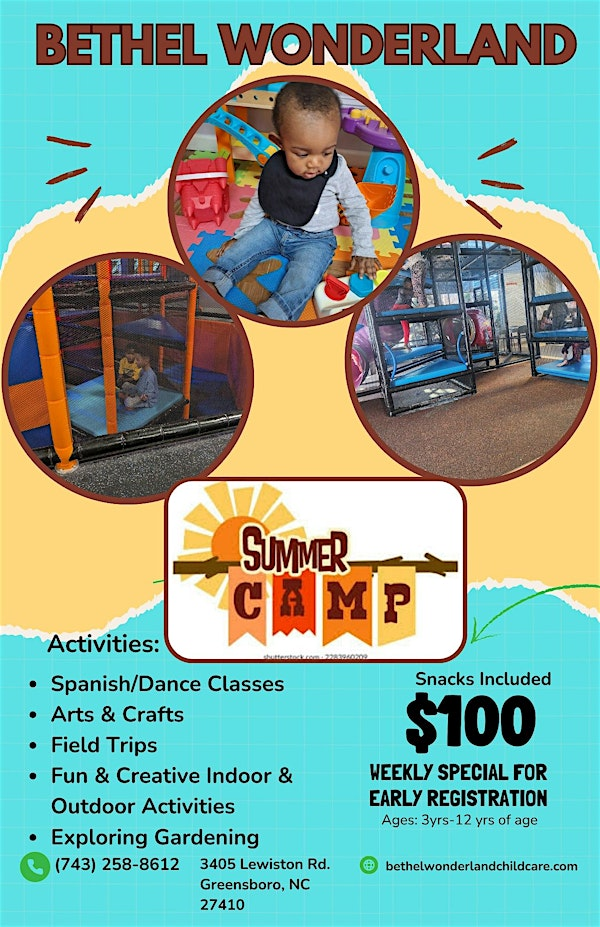 Summer Camp for Children | 3405 Lewiston Road, Greensboro, NC, USA