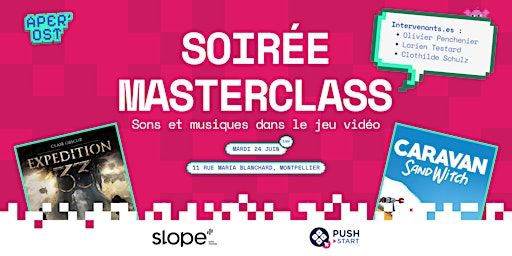 Apér'OST : Soirée masterclass son et musique dans le jeu vidéo | 11 Rue Maria Blanchard