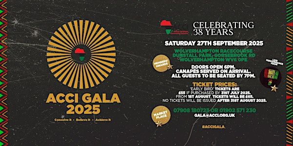 2025 ACCI Gala | Wolverhampton Racecourse
