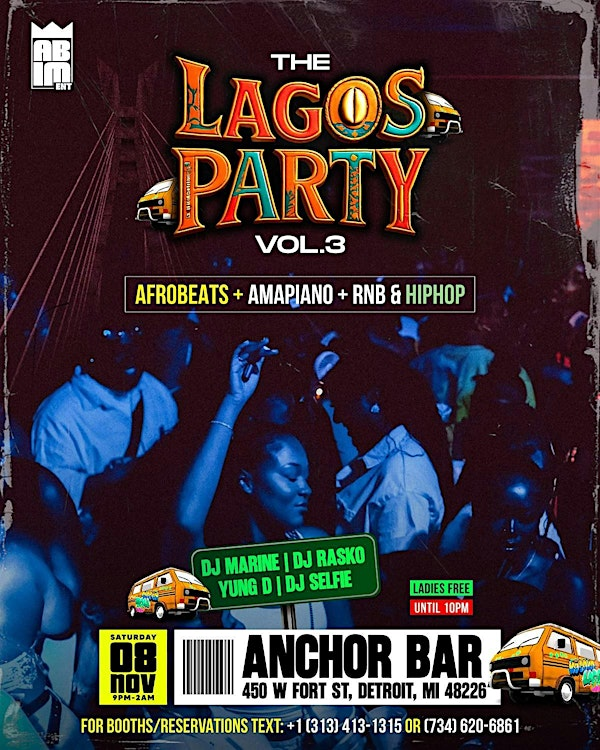 The Lagos Party Vol 3 | Anchor Bar