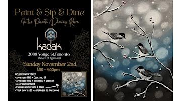 Paint & Sip & Dine | Kadak - Vibrant Indian