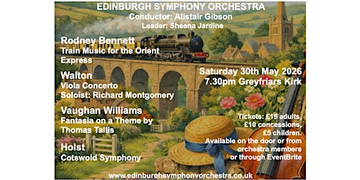 Edinburgh Symphony Orchestra - Summer Concert 2026 | Greyfriars Kirk