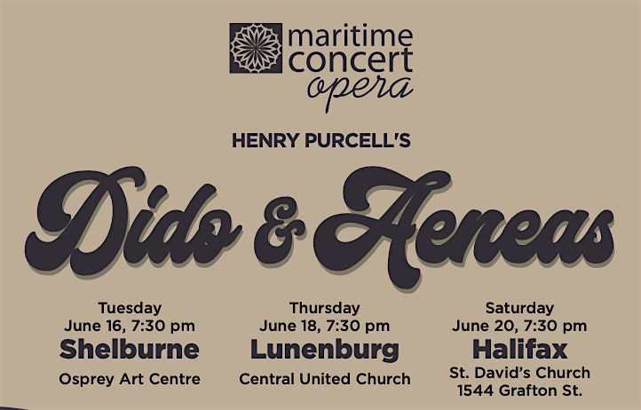 Henry Purcell's opera Dido and Aeneas in Concert | The Presbyterian Church of St. David