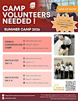Volunteer Opportunities - Milliken Mills Community Centre (U+ Summer Camps) | Milliken Mills Community Centre