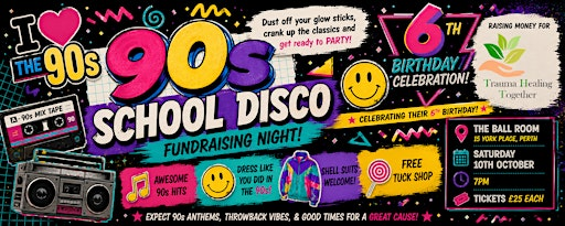 I ♥ THE 90s: The Ultimate School Disco for Adults | The Ball Room Sports Bar (Perth) - Pool, Snooker & Darts Hall