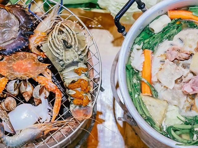 บุฟเฟ่ต์ราชาปิ้งย่างเกาะล้าน