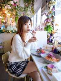 銅鑼灣海景打卡花花餐廳