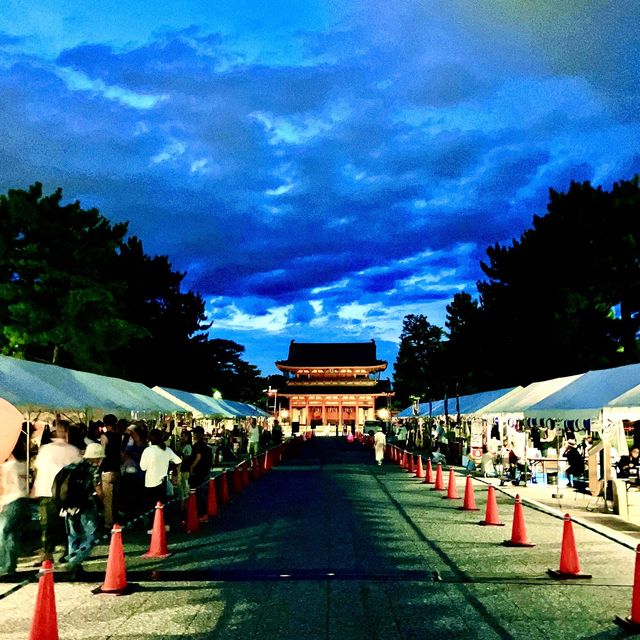 【京都】平安神宮でのスカイランタン