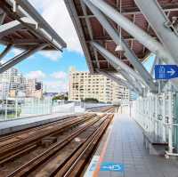 沿路美景令人著迷｜真愛碼頭輕軌｜車上吹冷氣賞風景好舒服