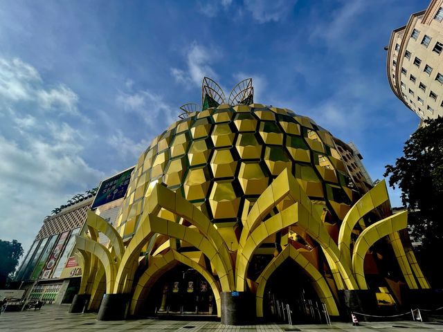 What a big PINEAPPLE Mall!